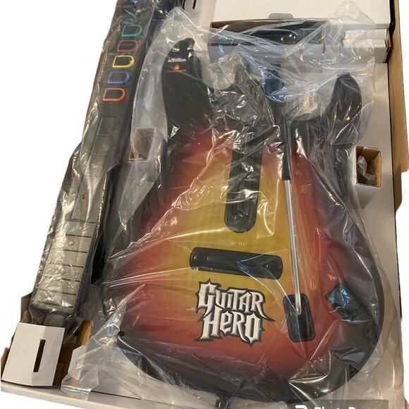 Guitar Hero Activision Red Octane In Box 95449-805 Play station